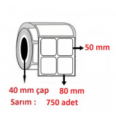 50X80 KUŞE ETİKET 2 Lİ ( 750 li ) - 1