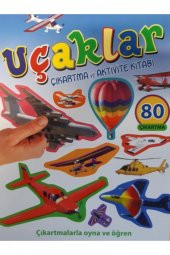 Uçaklar Çıkartma Ve Aktivite Kitabı - 1