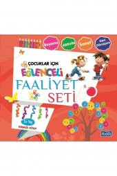 Eğlenceli Faaliyet Seti - Kırmızı Kitap - 5+ Yaş - 1