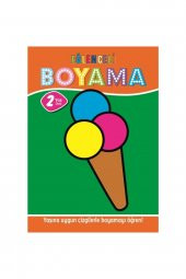Eğlenceli Boyama  2 Yaş Üstü 4lü Pastel Boya Hediyeli - 1