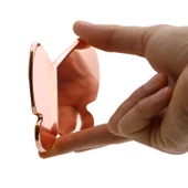 Kelebek Çocuk Bebek Genç Odası Çekmece Dolap Kapak Kulpu Kulbu Plastik Bakır Kulp 32 Mm - 5