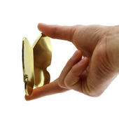 Kelebek Çocuk Bebek Genç Odası Çekmece Dolap Kapak Kulpu Kulbu Plastik Gold Altın Kulp 32 Mm thumbnail 5