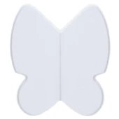 Kelebek Çocuk Bebek Genç Odası Çekmece Dolap Kapak Kulpu Kulbu Plastik Mat Beyaz Kulp 32 Mm thumbnail 6