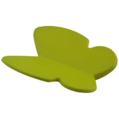 Kelebek Çocuk Bebek Genç Odası Çekmece Dolap Kapak Kulpu Kulbu Plastik Mat Yeşil Kulp 32 Mm thumbnail 3