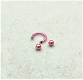 316L CERRAHİ ÇELİK PİERCİNG 6 MM DİŞ,DUDAK,KIKIRDAK,TRAGUS,KAŞ,KULAK SMİLEY PİERCİNG-0VP138 - 4