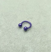 316L CERRAHİ ÇELİK PİERCİNG 6 MM DİŞ,DUDAK,KIKIRDAK,TRAGUS,KAŞ,KULAK SMİLEY PİERCİNG-0VP138 - 2