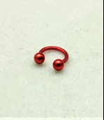 316L CERRAHİ ÇELİK PİERCİNG 6 MM DİŞ,DUDAK,KIKIRDAK,TRAGUS,KAŞ,KULAK SMİLEY PİERCİNG-0VP138 - 7