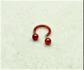 316L CERRAHİ ÇELİK PİERCİNG 6 MM DİŞ,DUDAK,KIKIRDAK,TRAGUS,KAŞ,KULAK SMİLEY PİERCİNG-0VP138 - 8