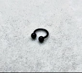 316L CERRAHİ ÇELİK PİERCİNG 6 MM DİŞ,DUDAK,KIKIRDAK,TRAGUS,KAŞ,KULAK SMİLEY PİERCİNG-0VP138 - 5
