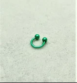 316L CERRAHİ ÇELİK PİERCİNG 6 MM DİŞ,DUDAK,KIKIRDAK,TRAGUS,KAŞ,KULAK SMİLEY PİERCİNG-0VP138 - 11