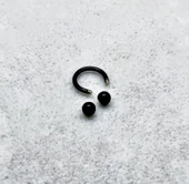 316L CERRAHİ ÇELİK PİERCİNG 6 MM DİŞ,DUDAK,KIKIRDAK,TRAGUS,KAŞ,KULAK SMİLEY PİERCİNG-0VP138 - 6