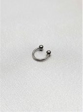 316L CERRAHİ ÇELİK PİERCİNG 8 MM SMİLEY, TRAGUS, DUDAK, KIKIRDAK, TRAGUS, KAŞ, KULAK PİERCİNG-0VP145 - 4