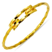 Burma Kaburga Altın Kelepçe Bilezik - 1