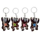 Hindistan Cevizi Maymun Anahtarlık Dörtlü Hediyelik Paket thumbnail 1