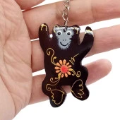 Hindistan Cevizi Maymun Anahtarlık Dörtlü Hediyelik Paket thumbnail 3