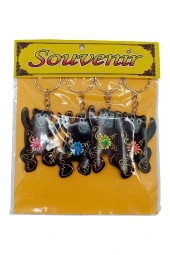 Hindistan Cevizi Maymun Anahtarlık Dörtlü Hediyelik Paket thumbnail 5