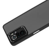 Xiaomi Redmi Note 10 / 10s Kılıf Freya Lazer Lens Kamera Çerçeveli Silikon Kapak - 7