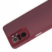 Xiaomi Redmi Note 10 / 10s Kılıf Freya Lazer Lens Kamera Çerçeveli Silikon Kapak - 3
