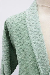 DURNES Gala Majestic Seri Pamuklu Bornoz Haki  ( 100 COTTON) - 2