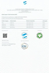 DURNES Gala Majestic Seri Pamuklu Bornoz Haki  ( 100 COTTON) - 4