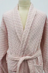 DURNES Gala Majestic Seri Pamuklu Bornoz Haki  ( 100 COTTON) - 6