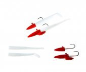 Fujin Micro Sandeel Kit 03 Red Head - 2