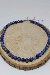 Lapis Taşı Faset Kesim Dizi 8mm - 2