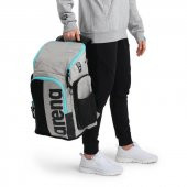 Arena Spiky III Backpack 45 Ice-Sky Yüzücü Sırt Çantası 005569104 Gri - 5