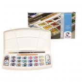 Talens Van Gogh 18 Renk Fırçalı Taş Suluboya Seti thumbnail 1