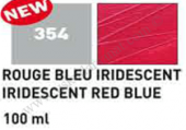 Pebeo Studio Akrilik Boya 100ml Tüp 354 Red Blue metallic thumbnail 1