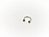 316L CERRAHİ ÇELİK 8 MM TAŞLI DİŞ, DUDAK, KIKIRDAK, TRAGUS, KAŞ, KULAK SMİLEY PİERCİNG-0VP146 - 12