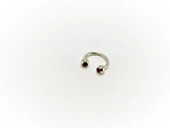 316L CERRAHİ ÇELİK 8 MM TAŞLI DİŞ, DUDAK, KIKIRDAK, TRAGUS, KAŞ, KULAK SMİLEY PİERCİNG-0VP146 - 8