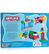 100 Parçalı, Havalimanı- Ev- Kamyon- Jeep ve Fazlası için Block Yapı Seti thumbnail 2