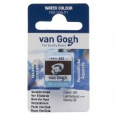 Talens Van Gogh Tablet Suluboya 1/2 Vandyke Brown 403 - 1
