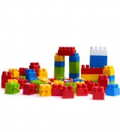 100 Parçalı, Havalimanı- Ev- Kamyon- Jeep ve Fazlası için Block Yapı Seti thumbnail 1