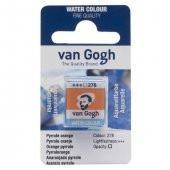 Talens Van Gogh Tablet Suluboya 1/2 Pyrrole Orange 278 - 1