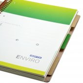 Gıpta Enviro A4 120 Yaprak Sert Karton Kapak Spiralli Defter Kareli - 2