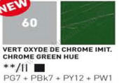 Pebeo Studio Akrilik Boya 100ml Tüp 60 Chrome Green thumbnail 1