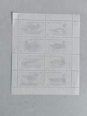 Ördek Temalı Ekvator Ginesi Damgasız 8'li Blok Pul thumbnail 5