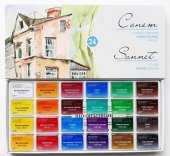 St. Petersburg Sonnet Studio Tablet Suluboya 24 renk thumbnail 1