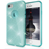 Apple iphone 7/8 için Simli Parlayan Slikon Kılıf - 4