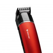 SILVER CREST SC-200U KIRMIZI 7-1 ARADA ERKEK BAKIM SETİ SÜPER HIZLI ŞARJLI SAÇ SAKAL TIRAŞ MAKİNA - 6