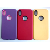 Apple iphone Xs max Pastel Mat Slikon Kılıf - 7