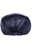 Leather | Erkek Deri Kasket Arakadan Lastikli Kasket Şapka - 3