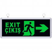 SELDA SG002 ÇİFT YÖNLÜ LEDLİ ACİL YÖNLENDİRME ARMATÜRÜ - 1