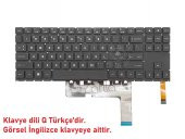 Hp Omen 15-EK1016NT Notebook Klavye Siyah TR RGB ışıklı - 1