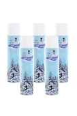 5 Adet Max Kar Köpüğü Spreyi, Eriyen Kar Taneleri, Parti Köpük Karı Yapar Kar Yağdıran Sprey 5x300 ml - 1