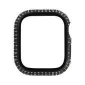 Apple Watch 7 45mm Zore Watch Gard 24 Kenarları Taşlı Sert PC Koruyucu - 2