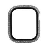 Apple Watch 7 45mm Zore Watch Gard 24 Kenarları Taşlı Sert PC Koruyucu - 5