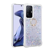 Xiaomi Mi 11T Pro 5G Kılıf Zore Milce Simli Pullu Yüzüklü Kılıf thumbnail 5